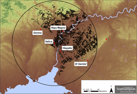 Topographical map